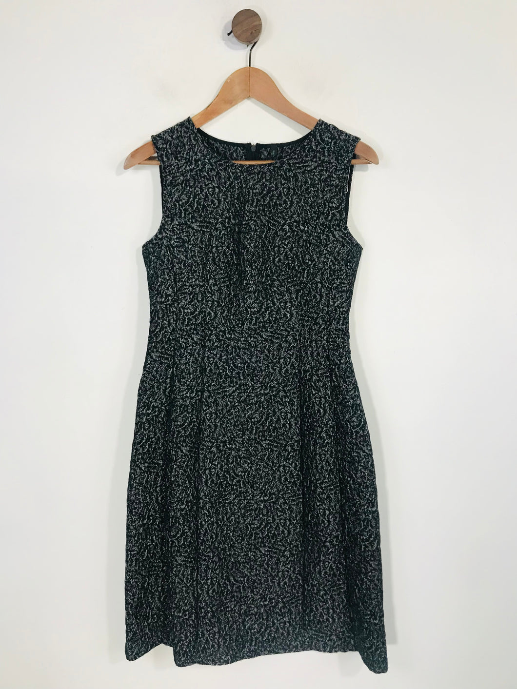 Stile Benetton Women's Sleeveless A-Line Dress | S UK8 | Black