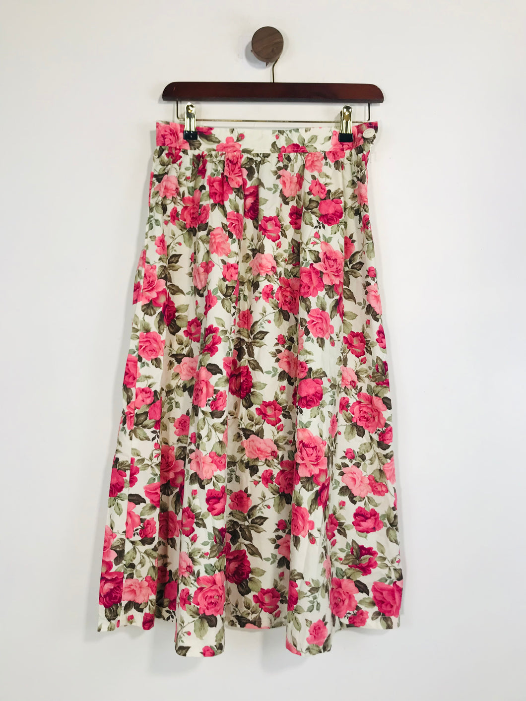 Tara Starlet Women's Cotton Floral Midi Skirt NWT | UK12 | Multicoloured