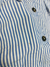 Load image into Gallery viewer, Zara Women&#39;s Striped Shirt Dress | L UK14 | Blue
