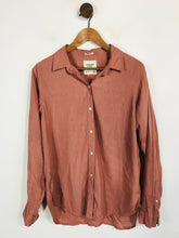Load image into Gallery viewer, Abercrombie &amp; Fitch Women&#39;s Linen Button-Up Shirt | M UK10-12 | Pink
