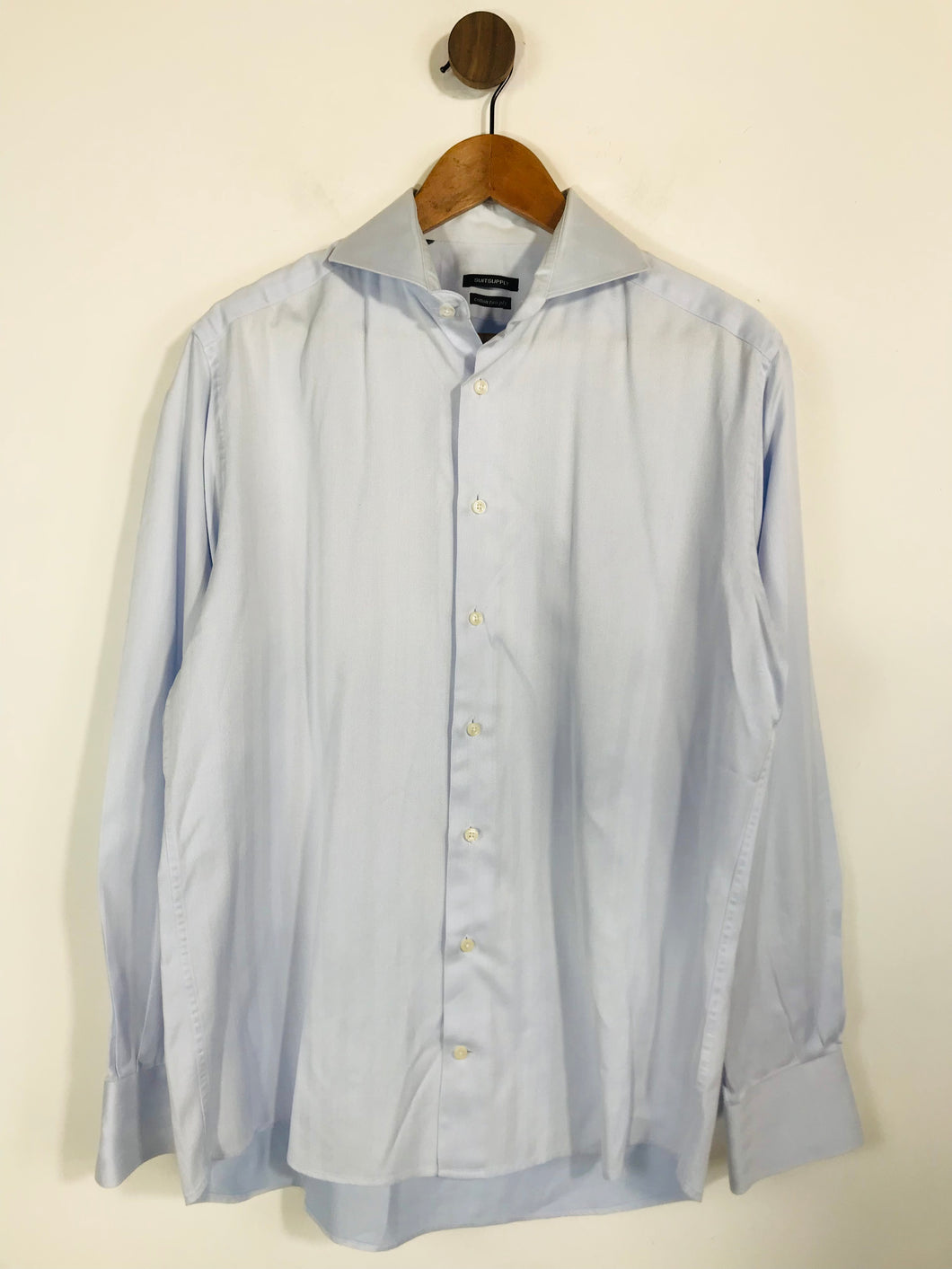 Suitsupply Men's Smart Button-Up Shirt | XL | Blue