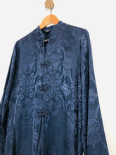 Load image into Gallery viewer, Monsoon Women&#39;s Silk Tunic Blouse | UK12 | Blue
