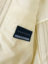Load image into Gallery viewer, Gurteen Men&#39;s Linen Striped Blazer Jacket | 38 | Beige
