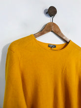 Load image into Gallery viewer, Jaeger Women&#39;s Cashmere Jumper | XL UK16 | Yellow

