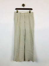 Load image into Gallery viewer, Phase Eight Women&#39;s Linen Wide Leg Casual Trousers | UK8 | Beige
