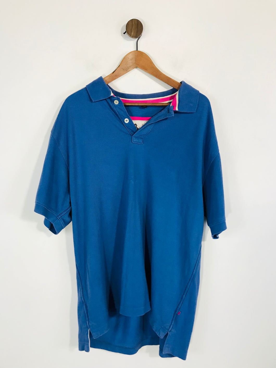 Boden Women's Cotton Polo Shirt | XL UK16 | Blue