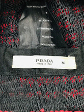 Load image into Gallery viewer, Prada Women&#39;s Patterned Knit Hat Beanie | M | Red
