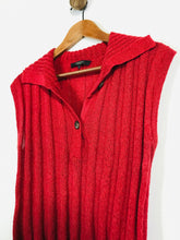 Load image into Gallery viewer, Weekend Max Mara Women&#39;s Knit Ribbed Tank Top | L UK14 | Red
