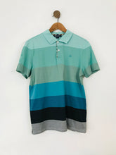 Load image into Gallery viewer, Aquascutum Men&#39;s Striped Polo Shirt | L | Multicolour
