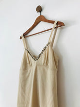 Load image into Gallery viewer, ‘S Max Mara Women&#39;s Silk Tank Top With Tags | L UK12 | Beige
