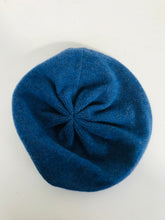 Load image into Gallery viewer, Toast Women&#39;s Wool Beanie Beret Hat NWT | OS | Blue

