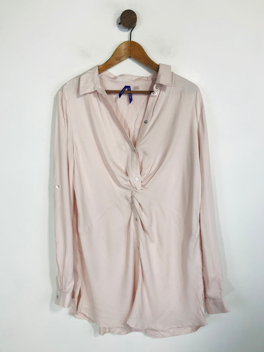 Seraphine Women's Maternity Button-Up Shirt | UK14 | Pink