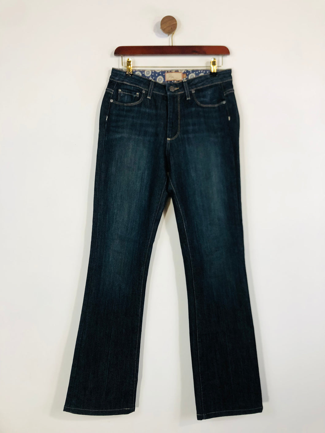 Paige Women's High Waist Bootcut Jeans | W28 UK10 | Blue