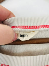 Load image into Gallery viewer, Hush Women’s Wide Crew Neck Sweatshirt Jumper | XL UK16 | Beige
