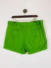 Load image into Gallery viewer, J.Crew Women&#39;s Cotton Low Fit Shorts | UK14 | Green
