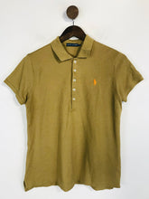 Load image into Gallery viewer, Ralph Lauren Women&#39;s Cotton Polo Shirt | L UK14 | Brown
