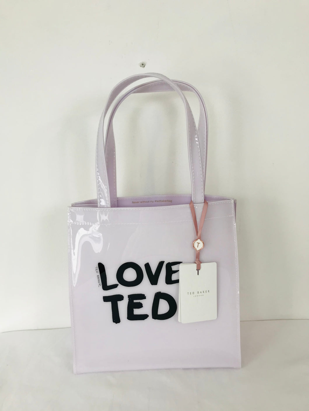 Ted Baker Women’s Love Ted Shopper Tote Bag NWT | Small | Purple