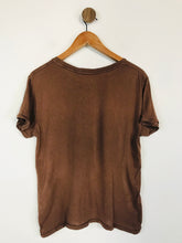 Load image into Gallery viewer, Ragdoll Women&#39;s Cotton T-Shirt | L UK14 | Brown
