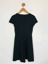 Load image into Gallery viewer, Tara Jarmon Women&#39;s Smart A-Line Dress | EU36 UK8 | Black
