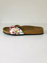 Load image into Gallery viewer, Papillio Birkenstock Women&#39;s Floral Sliders Sandals | UK5 | Multicolour

