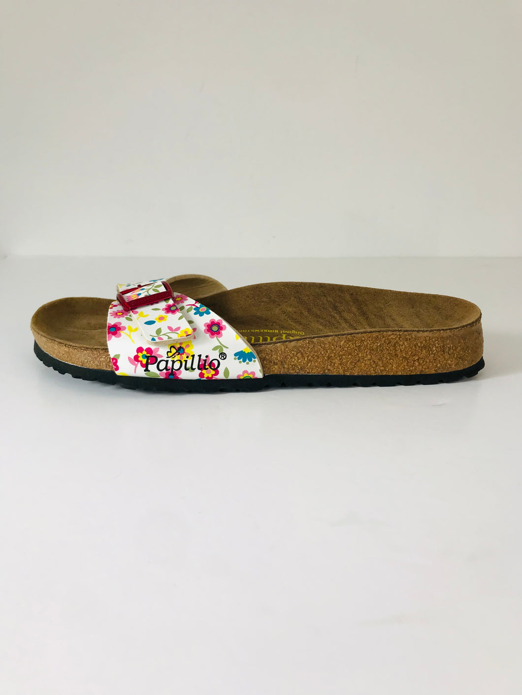 Papillio Birkenstock Women's Floral Sliders Sandals | UK5 | Multicolour