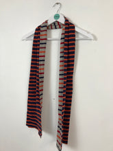 Load image into Gallery viewer, Mousqueton Unisex Reservable Stripe Scarf | W7” L62” | Grey
