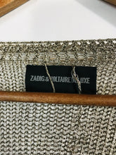 Load image into Gallery viewer, Zadig &amp; Voltaire Women&#39;s Shimmery Cardigan | S UK8 | Yellow

