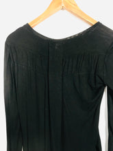 Load image into Gallery viewer, Splendid Women&#39;s Long Sleeve T-Shirt | XS UK6-8 | Black
