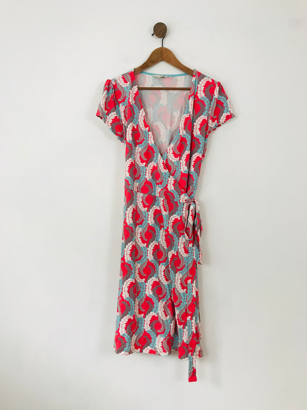 Boden Women's Floral Wrap Dress | UK14 | Multicoloured