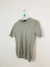 Load image into Gallery viewer, Sir Diston &amp; Sons Womens Cashmere Knited Top | UK12-14 | Grey
