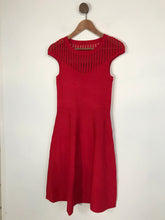 Load image into Gallery viewer, French Connection Women&#39;s Jersey Knit A-Line Dress NWT | UK10 | Red
