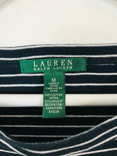 Load image into Gallery viewer, Lauren Ralph Lauren Striped T-Shirt | M UK10 | Blue
