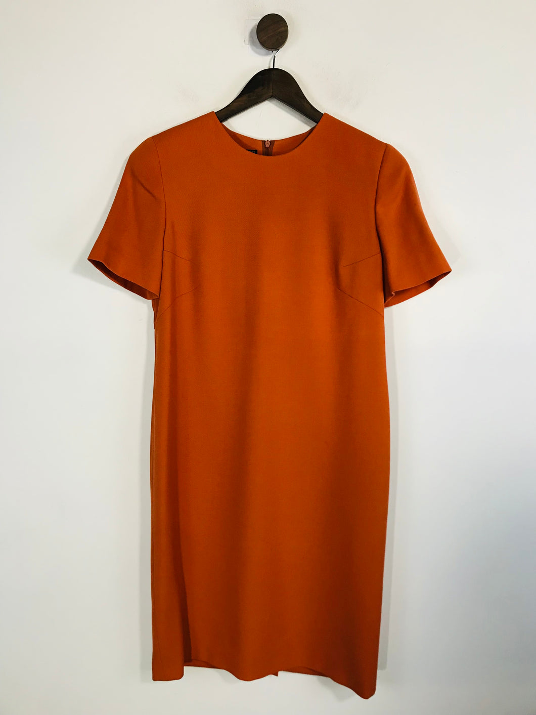 Louis Feraud Women's Smart Sheath Dress | UK12 | Orange