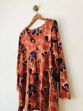 Load image into Gallery viewer, White Stuff Women&#39;s Floral Shift Mini Dress | UK14 | Orange
