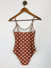 Load image into Gallery viewer, March Women&#39;s Patterned One Piece Swimsuit | S UK8 | Orange
