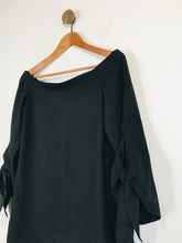 Load image into Gallery viewer, Club Monaco Women&#39;s Off The Shoulder Blouse | 0 UK6 | Black
