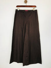 Load image into Gallery viewer, Monsoon Women&#39;s Linen Culottes Trousers | UK10 | Brown
