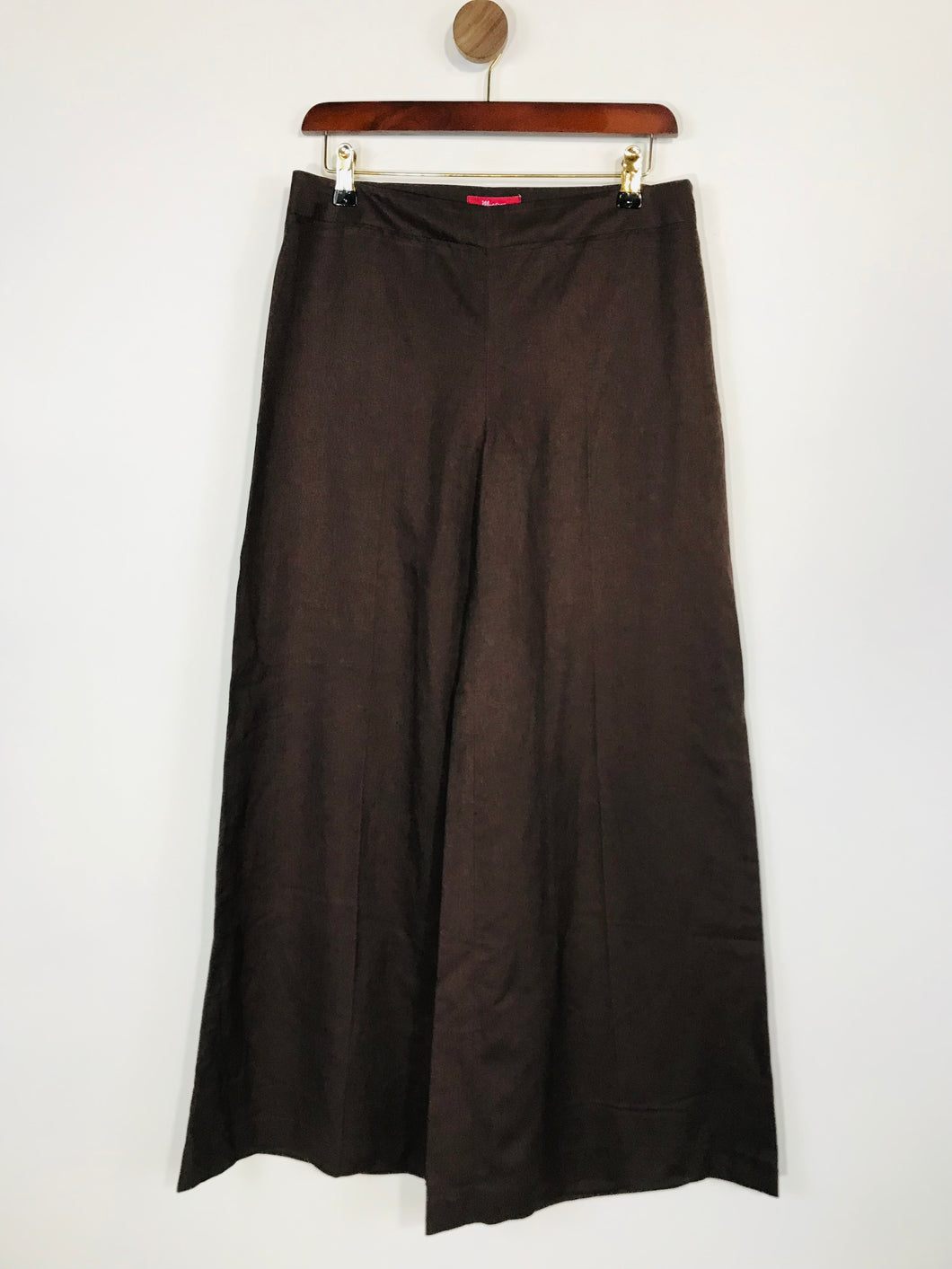 Monsoon Women's Linen Culottes Trousers | UK10 | Brown