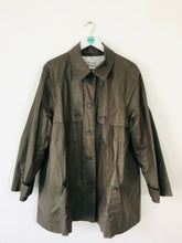 Load image into Gallery viewer, Armor Lux Women’s Wax Jacket Overcoat | 48 UK20 | Khaki Green
