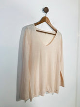 Load image into Gallery viewer, Des Petits Hauts Women&#39;s Linen Cotton Jumper | UK8 | Pink
