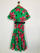Load image into Gallery viewer, Zara Women&#39;s Floral Peplum Maxi Dress | XS UK6-8 | Multicoloured
