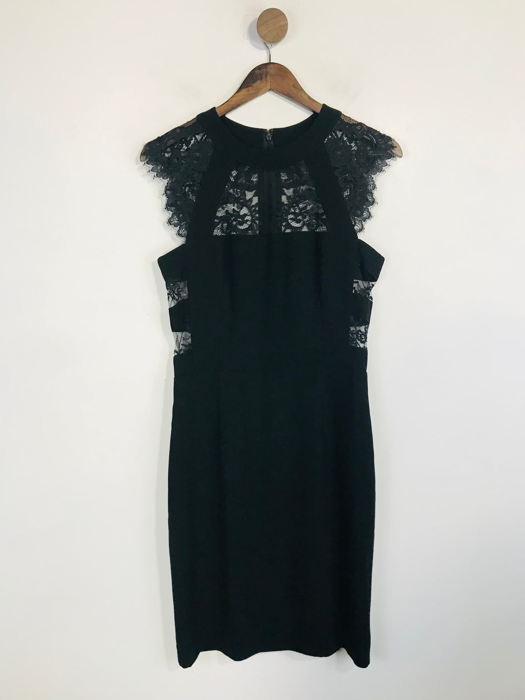 The Kooples Women's Lace Smart Bodycon Dress | 3 | Black