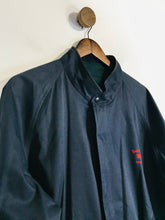 Load image into Gallery viewer, Burberrys London Men&#39;s Check Tartan Reversible Bomber Jacket | L | Blue
