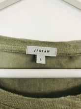 Load image into Gallery viewer, Jigsaw Women’s Linen Shirt | S UK8 | Green
