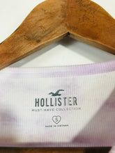 Load image into Gallery viewer, Hollister Women&#39;s Tie Dye T-Shirt | S UK8 | Purple
