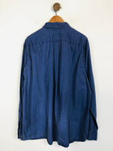 Load image into Gallery viewer, Eddie Bauer Men&#39;s Cotton Button-Up Shirt | XL | Blue
