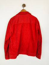 Load image into Gallery viewer, Vans Women&#39;s Corduroy Jacket Overcoat | M UK10-12 | Red
