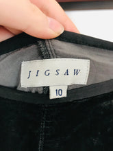Load image into Gallery viewer, Jigsaw Women’s Velvet Midi Skirt | UK10 | Grey
