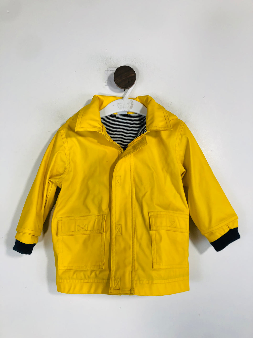 Petit Bateau Kid's Raincoat Jacket | 12 Months | Yellow