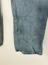 Load image into Gallery viewer, Zara Women&#39;s High Waisted Boyfriend Jeans | UK14 | Blue
